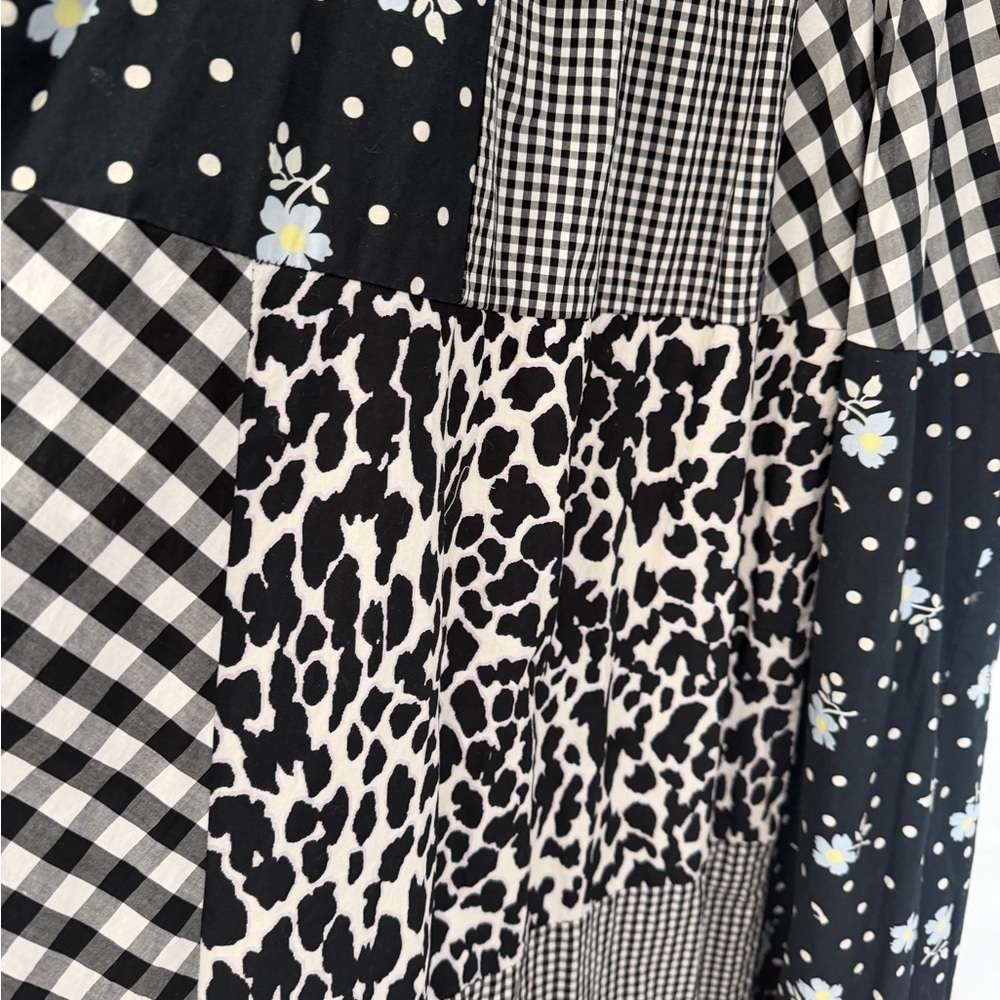 Sandy Liang x Target Patchwork Midi Dress - Picture 4 of 4